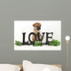 Puggle Puppy Wall Decal