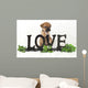 Puggle Puppy Wall Decal
