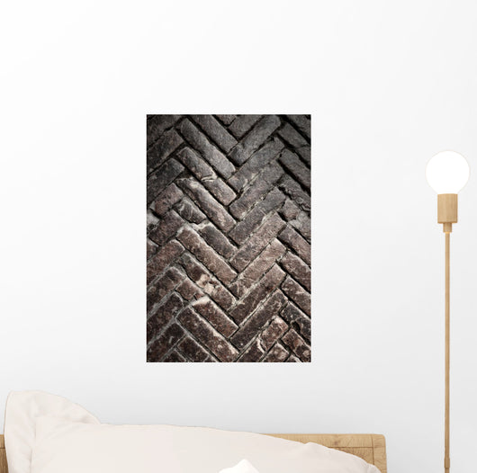 Brick Pavement Vintage Texture Wall Decal