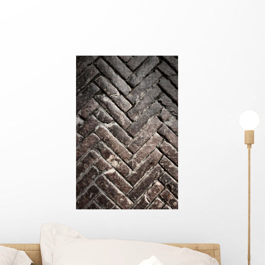 Brick Pavement Vintage Texture Wall Decal