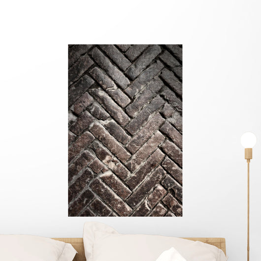 Brick Pavement Vintage Texture Wall Decal