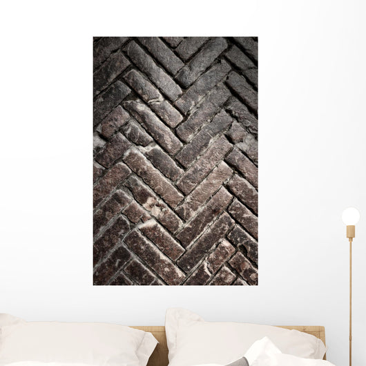 Brick Pavement Vintage Texture Wall Decal