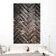 Brick Pavement Vintage Texture Wall Decal
