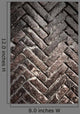 Brick Pavement Vintage Texture Wall Decal