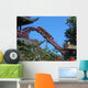 Rollercoaster Ride Tivoli Gardens Wall Decal