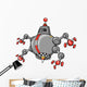 Robot Vector Illustration Wall Decal