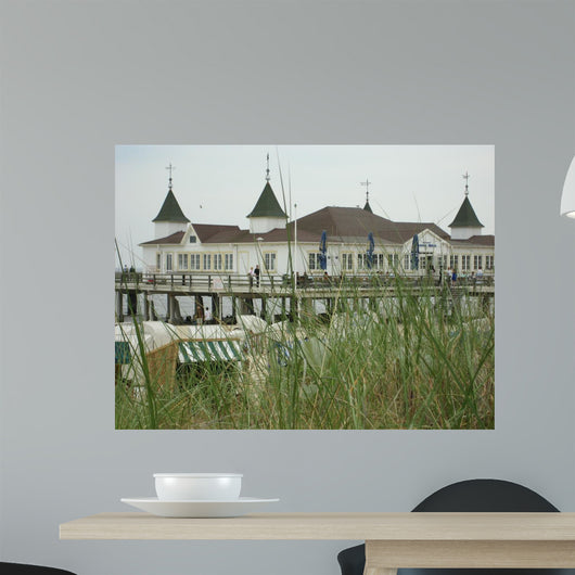 Ahlbeck Pier Wall Decal