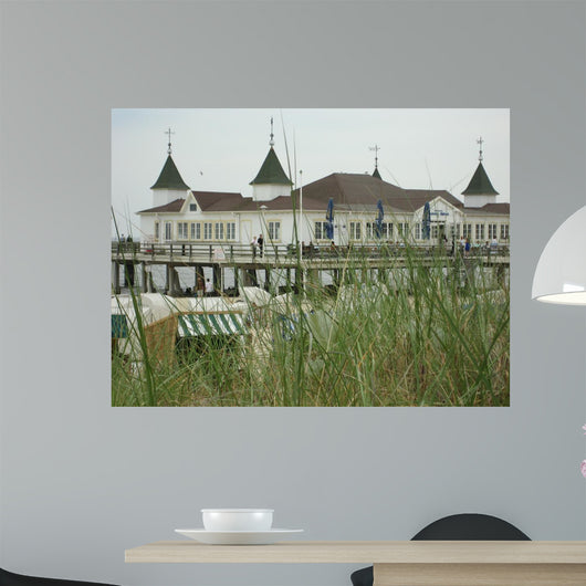 Ahlbeck Pier Wall Decal