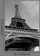 Greyscale Eiffel Tower Wall Decal