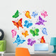 Various Butterflies Collection 1 Wall Decal