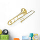 Trombone Wall Decal