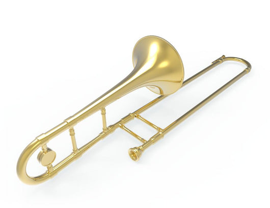 Trombone Wall Decal