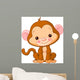 Fun Zoo Monkey Wall Decal