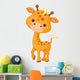 Fun Zoo Giraffe Wall Decal