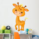 Fun Zoo Giraffe Wall Decal