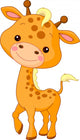 Fun Zoo Giraffe Wall Decal