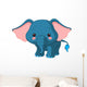 Fun Zoo Elephant Wall Decal