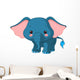 Fun Zoo Elephant Wall Decal