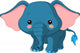 Fun Zoo Elephant Wall Decal