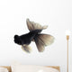 Black Goldfish White Wall Decal