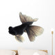 Black Goldfish White Wall Decal