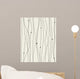 Seamless Abstract Vertical Lines Wall Decal
