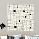 Seamless Abstract Curved Lines Wall Decal