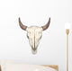 Cow Skull Vector Sketch Wall Decal