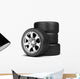 Stack Wheels Wall Decal