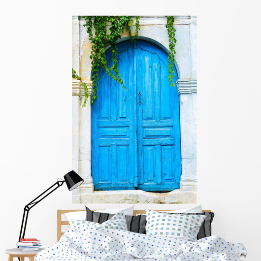 Blue Door Wall Decal