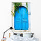 Blue Door Wall Decal
