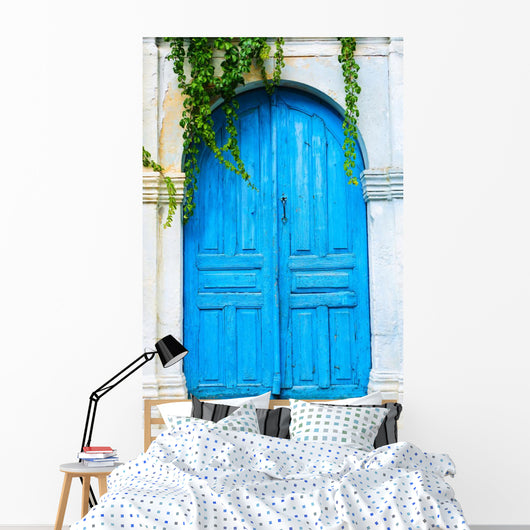 Blue Door Wall Decal