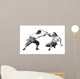 Duel 18Th Wall Decal
