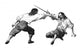 Duel 18Th Wall Decal