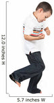 Little Boy Posing Wall Decal