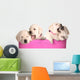 Playful Puppies Wall Decal