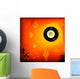 Retro 45 Rpm Record Wall Decal