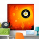 Retro 45 Rpm Record Wall Decal