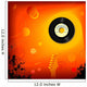 Retro 45 Rpm Record Wall Decal