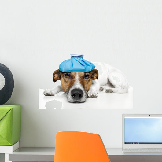 Sick Dog Wall Decal