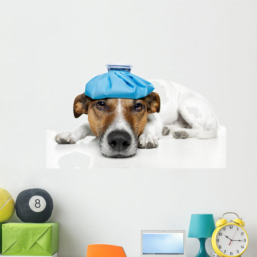 Sick Dog Wall Decal