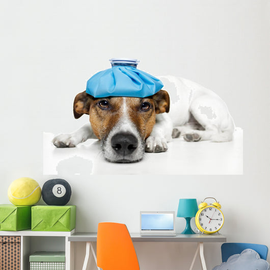 Sick Dog Wall Decal
