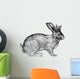 Royal Bunny Wall Decal