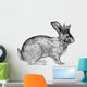 Royal Bunny Wall Decal