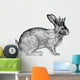 Royal Bunny Wall Decal