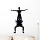Couple Woman Man Exercising Wall Decal