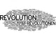 Revolution Word Cloud Wall Decal