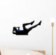 Man Exercising Workout Wall Decal