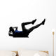Man Exercising Workout Wall Decal