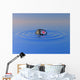 Floating Flower And Stone Wall Decal